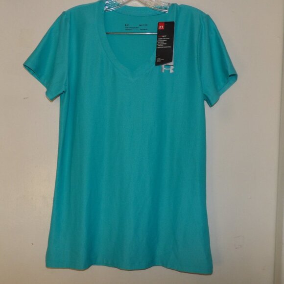 Under Armour Tops - NWT Under Armour Heat Gear V Neck Ladies Top Sz SM
